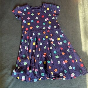 Primary Colorful Polka Dot Dress